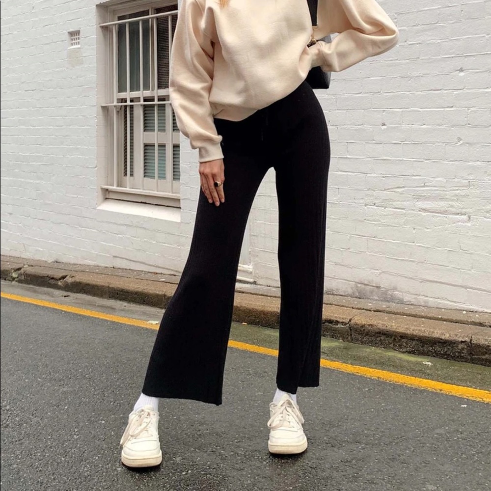 Princess Polly - size S/XS - black drawstring sweatpants